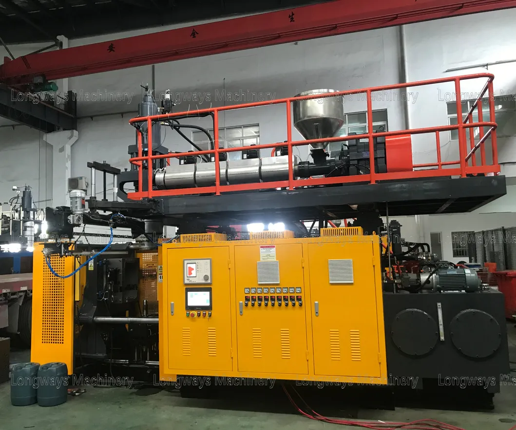 10~30L HDPE/PE/PP Jerry Can High Speed Extrusion Blow Molding Machine