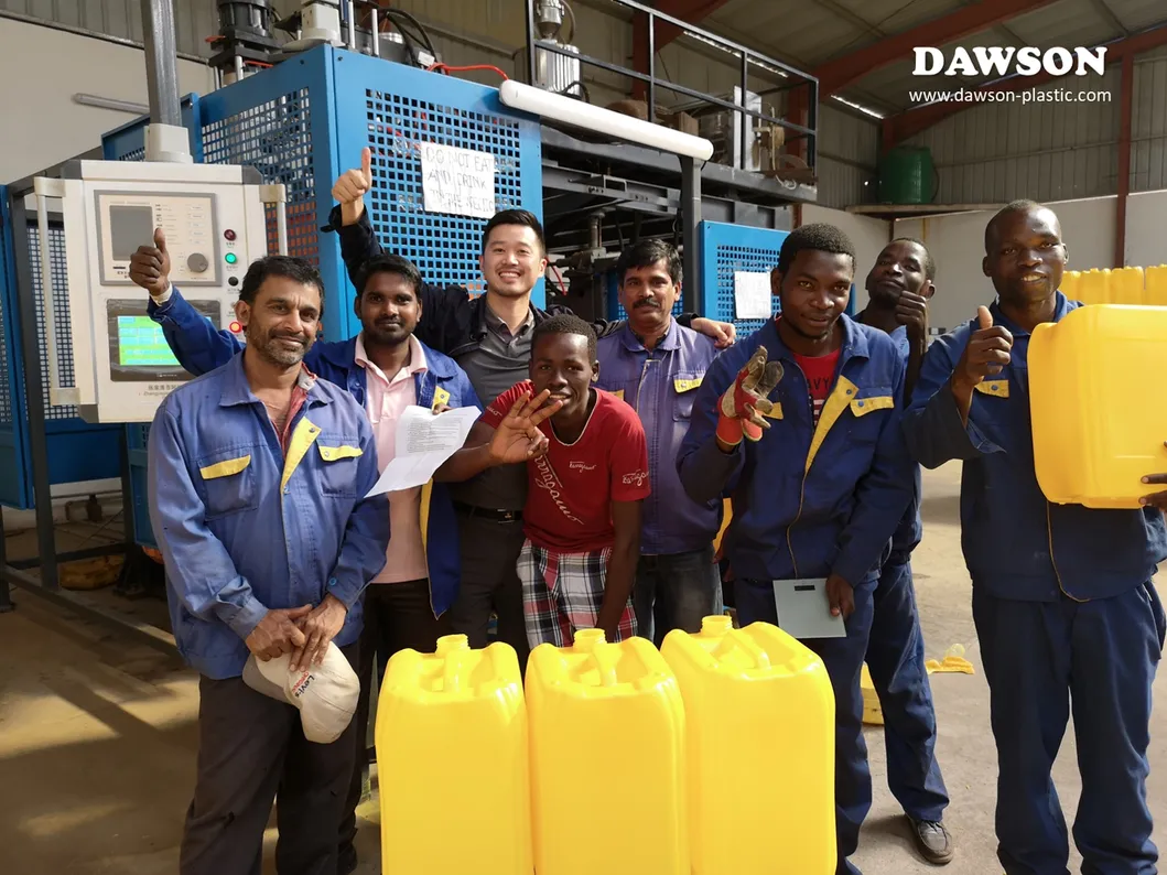 15L 20L 25L HDPE Jerry Can Manufacturer Automatic Production Line High Quality Blowing Machine