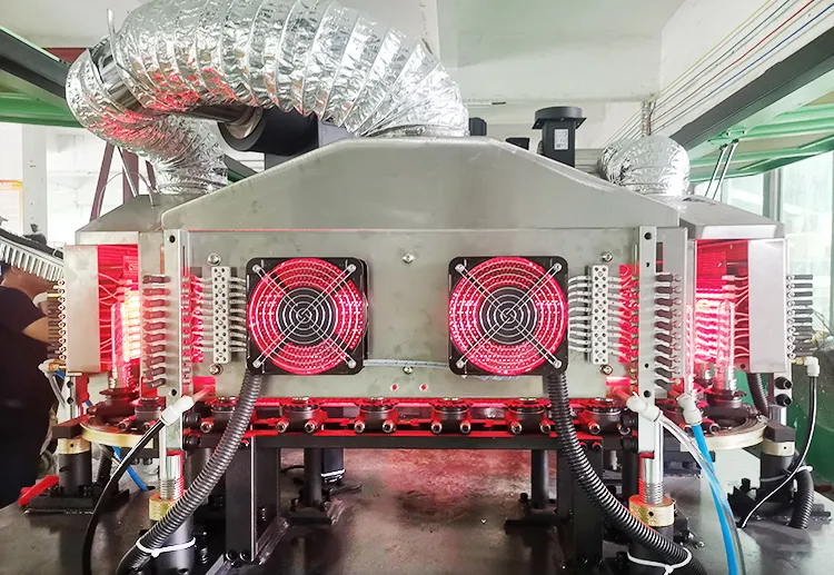 6000b/H 500ml Auto Blow Mold Bottle Machine