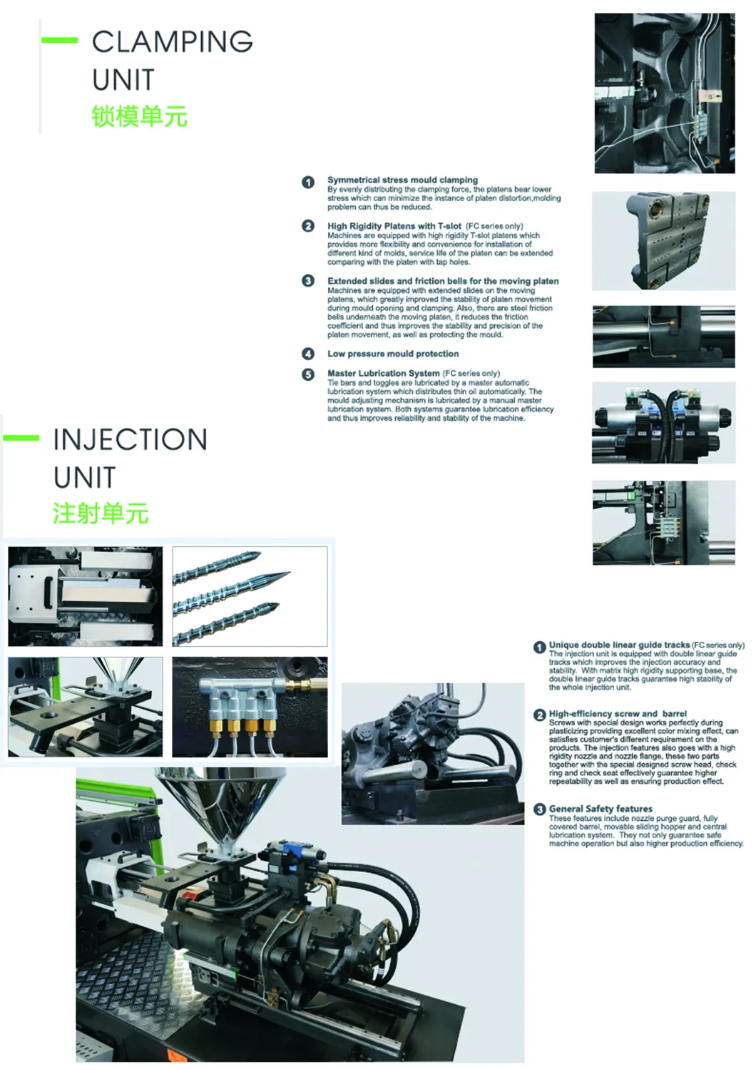 90V-UPVC Plastic Injection Machine (90ton VDP IMM)