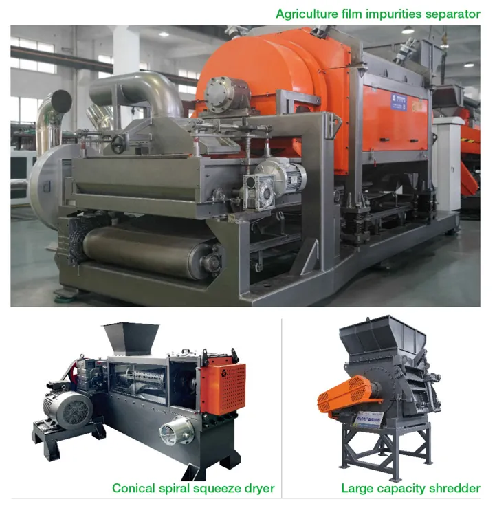 Agriculture Film Washing Mud Separator with Ce Certificate
