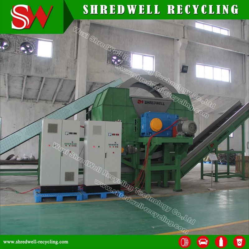 Automatic Plastic Bottle Shredder for Waste Plastic Recycling