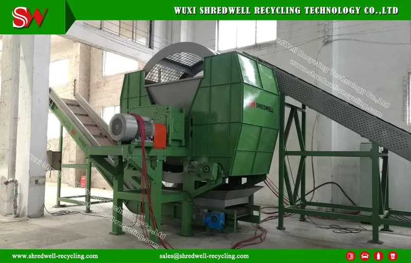 Automatic Plastic Bottle Shredder for Waste Plastic Recycling