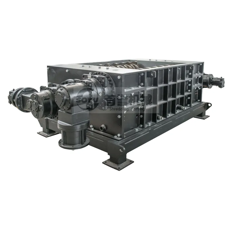 Commercial Scrap Copper Wire Shredder/Four Shaft Shredder