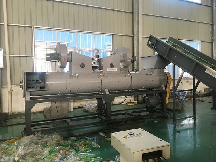 Efficiency Label Separator PET Bottle Label Remover Machine