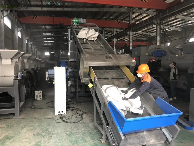 Factory Direct Jumbo Plastic Bags LLDPE Film Washing Line