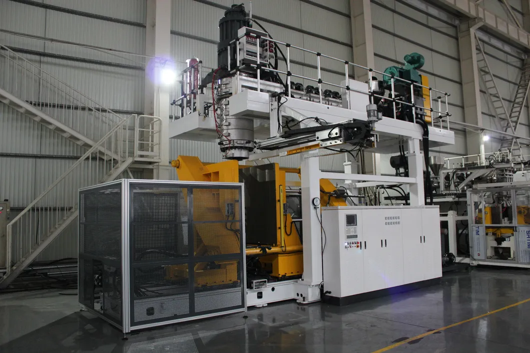 Full Automatic Apollo 200L Double L-Rings Drum Blow Molding Machine
