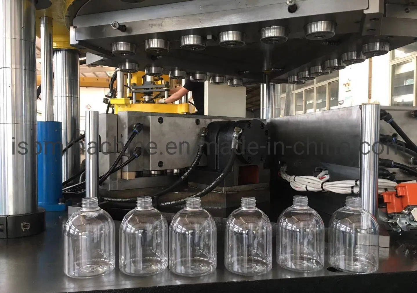 Fully Automatic Water Bottle Making Machine Price, Bottle Making, PET Blowing Machine Working