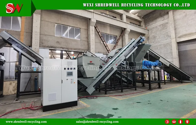 High Efficient Scrap Tire Shredder for Used Tyre Crushing with Best Price