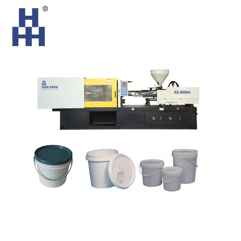 High Precision Automatic Plastic Paint Water Bucket Fruit Crate Servo Motor Injection Molding Machine