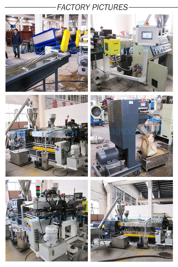 High Quality 100-1000kg/H Recycled Pet Pellets Extrusion Machine