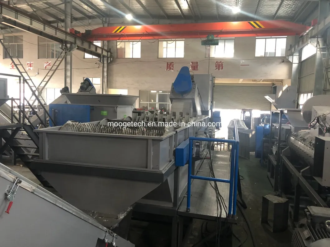 MOOGE Plastic film crushing washing machine
