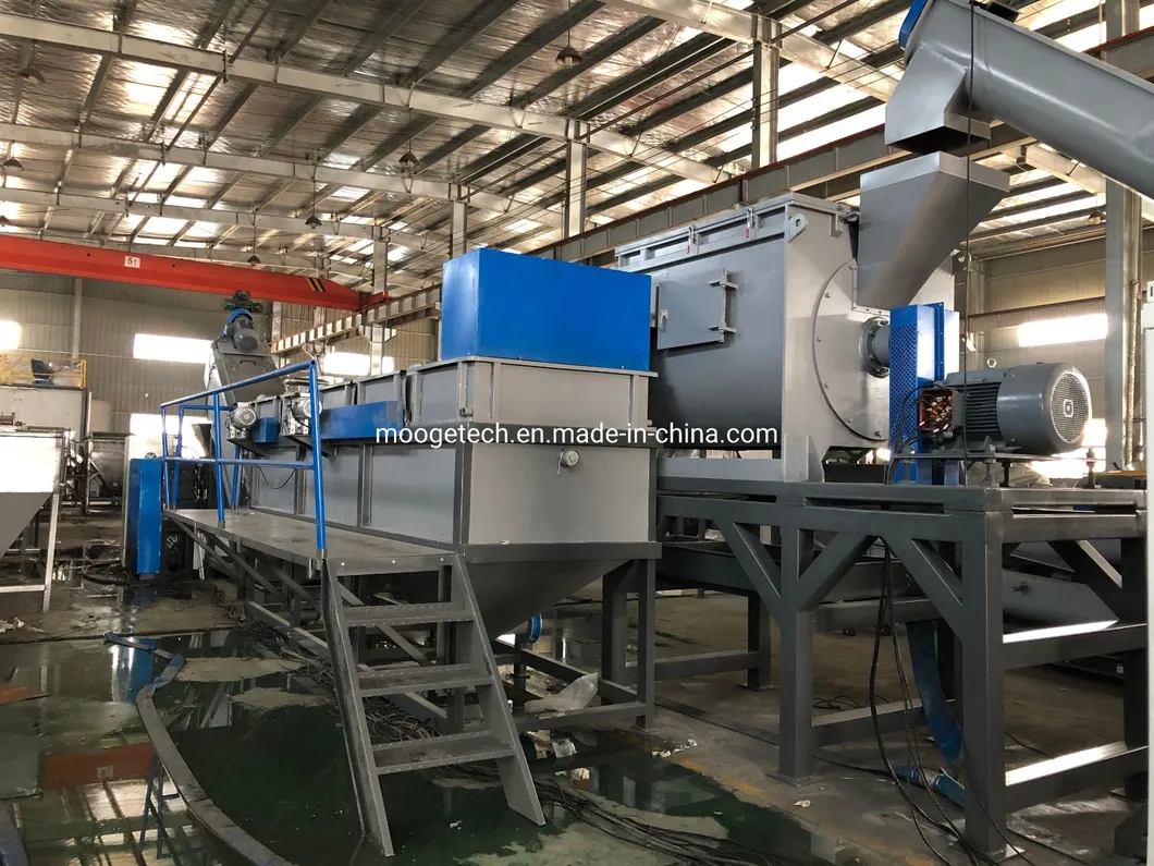 MOOGE Plastic film crushing washing machine