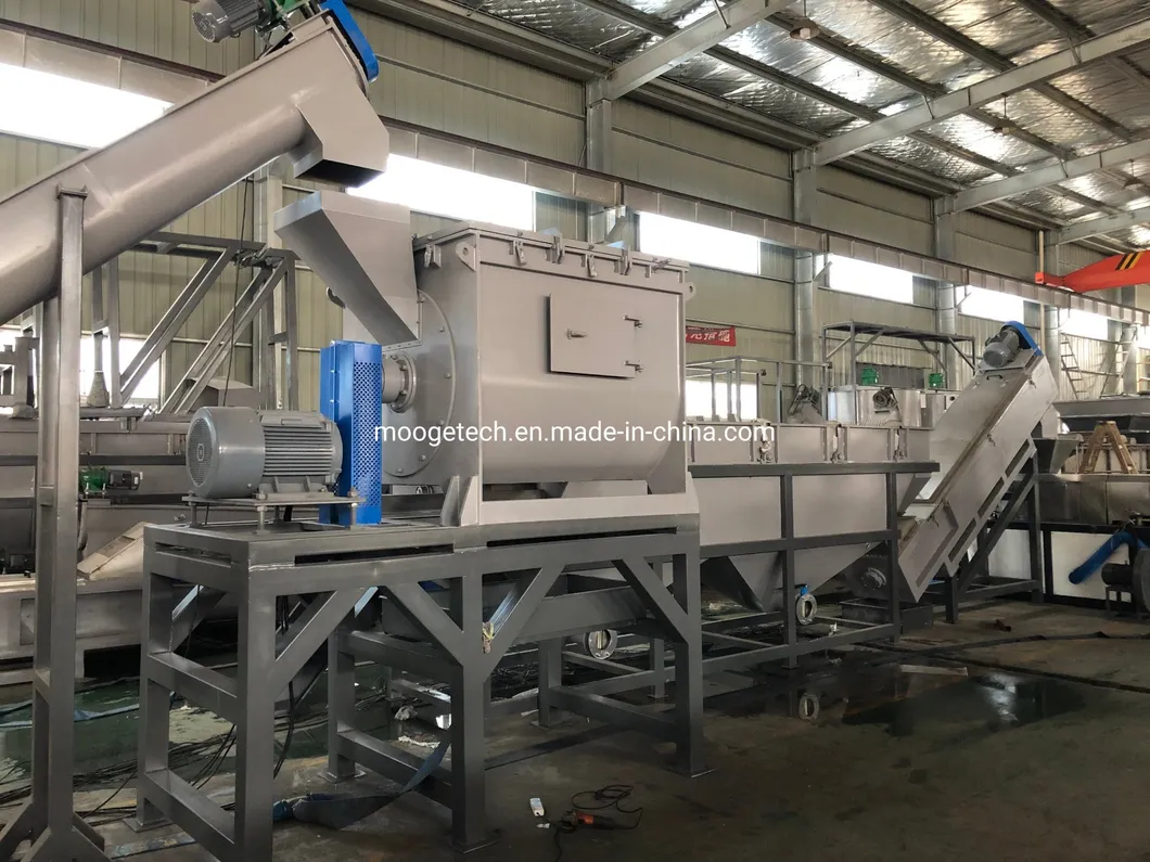 MOOGE Plastic film crushing washing machine