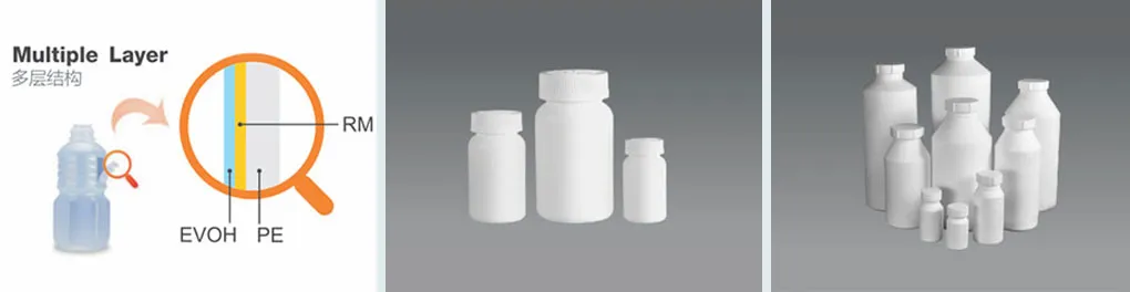 Multi-Layer PP PE PVC EVA Automatic Hollow Blow Molding Machine