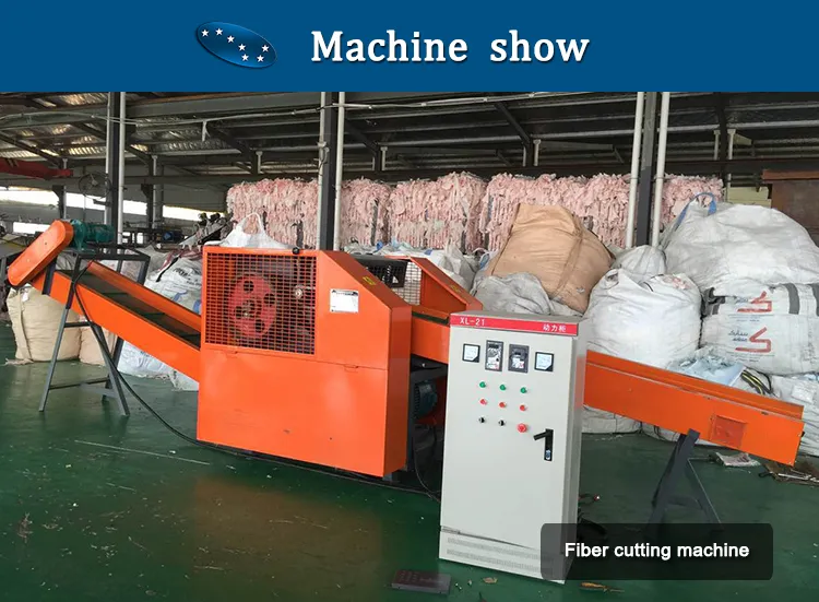 Non-Woven Fabric Crusher Machine / Waste Clothes Crusher Machine and Shredder