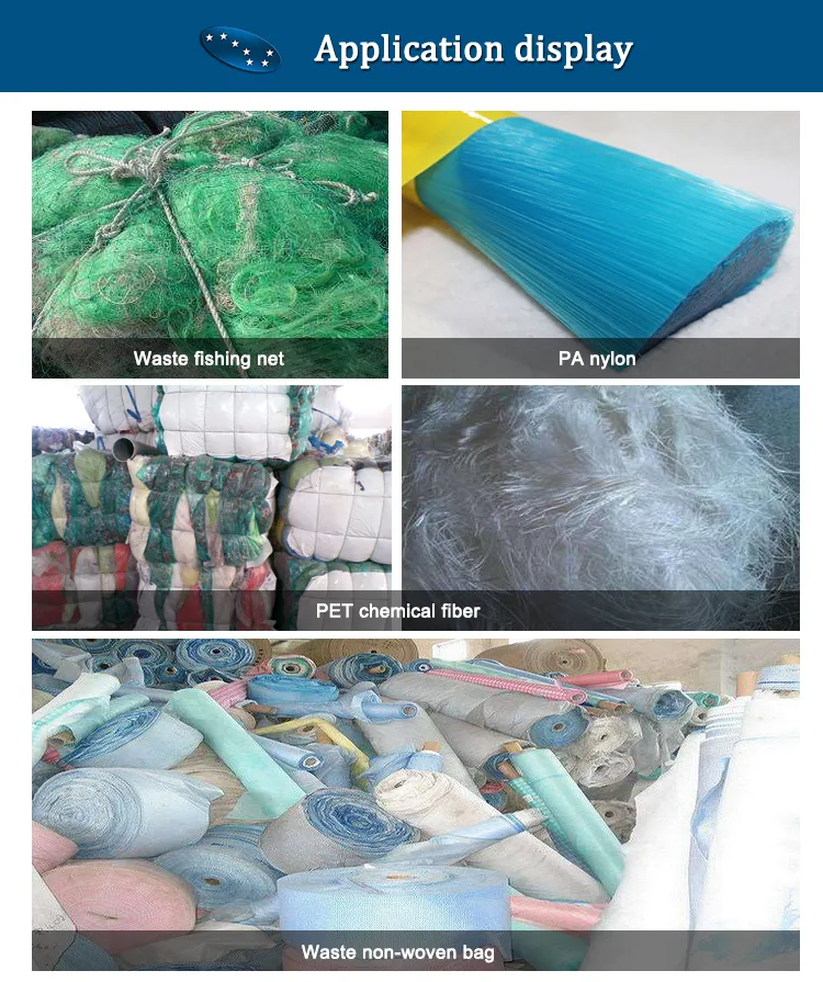 Non-Woven Fabric Crusher Machine / Waste Clothes Crusher Machine and Shredder