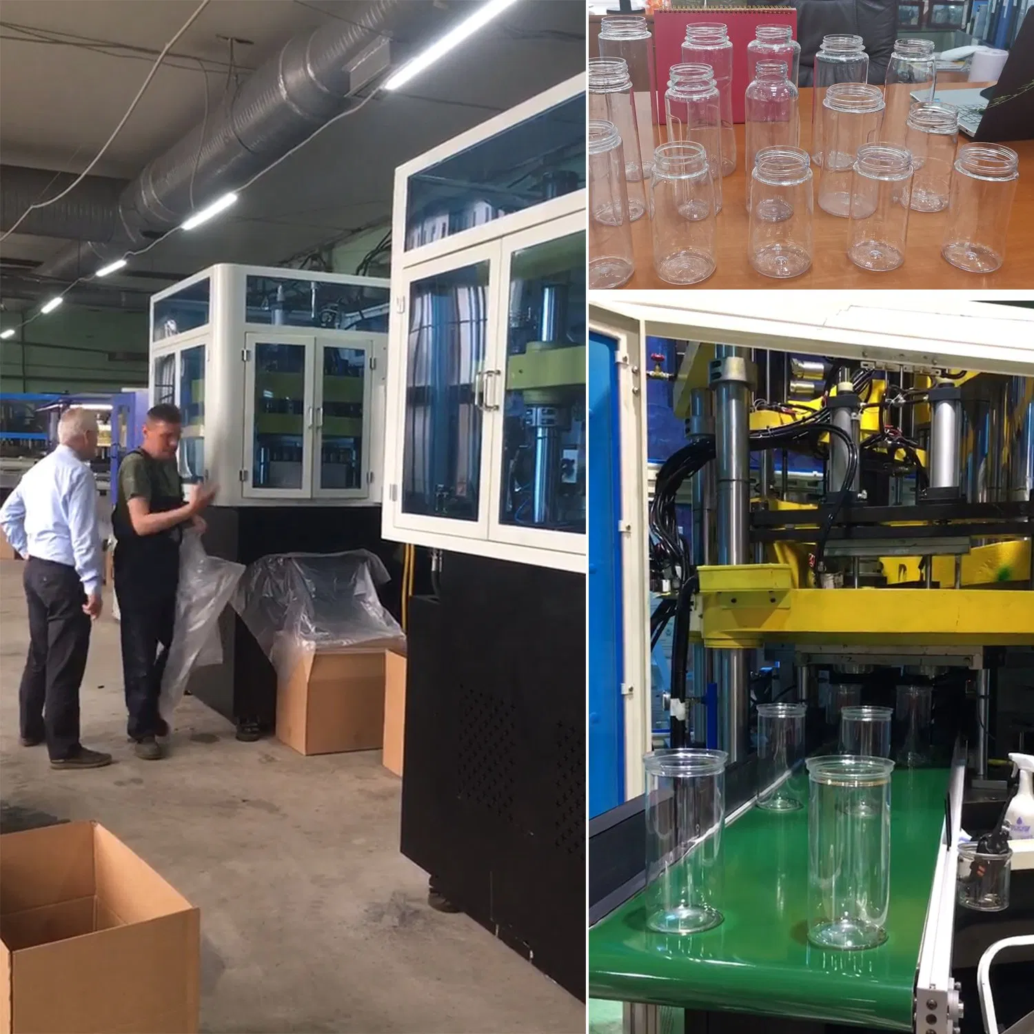 PET Bottle Molding Machine, Semi Automatic Blow Moulding Machine, Preform Blowing Machine