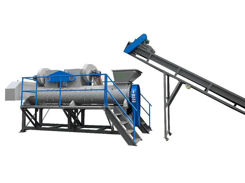 PET plastic bottle label removing / peeling / separating machine