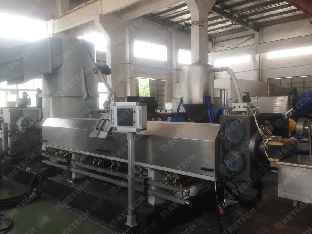 PLA Pbat Film Granulating Line Biodegradable Bag Pelletizing Machine