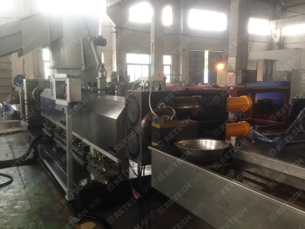 PLA Pbat Film Granulating Line Biodegradable Bag Pelletizing Machine