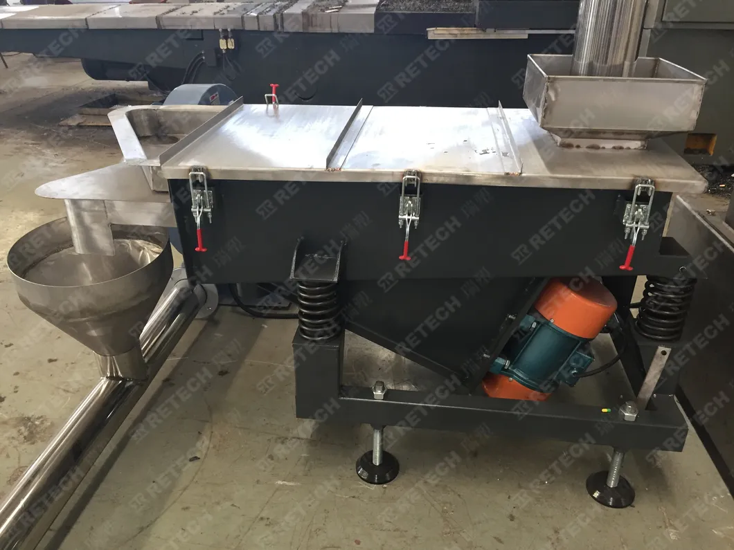 Plastic Recycling Extruder Machine Washed Crushed PP PE LDPE Film Flakes Granulating Line