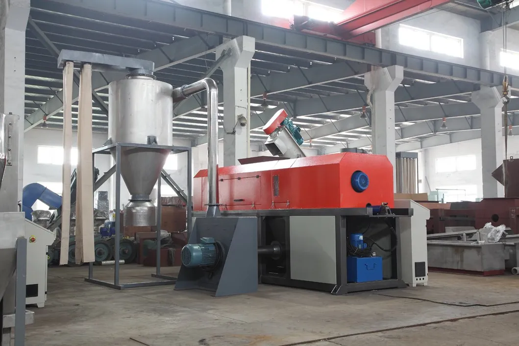 Plastic Squeezer Pelletizer /Squeezer Dewatering Pelletizing Machine Plastic PP PE LDPE Film Squeezing Dryer