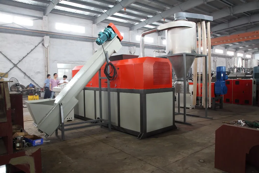 Plastic Squeezer Pelletizer /Squeezer Dewatering Pelletizing Machine Plastic PP PE LDPE Film Squeezing Dryer
