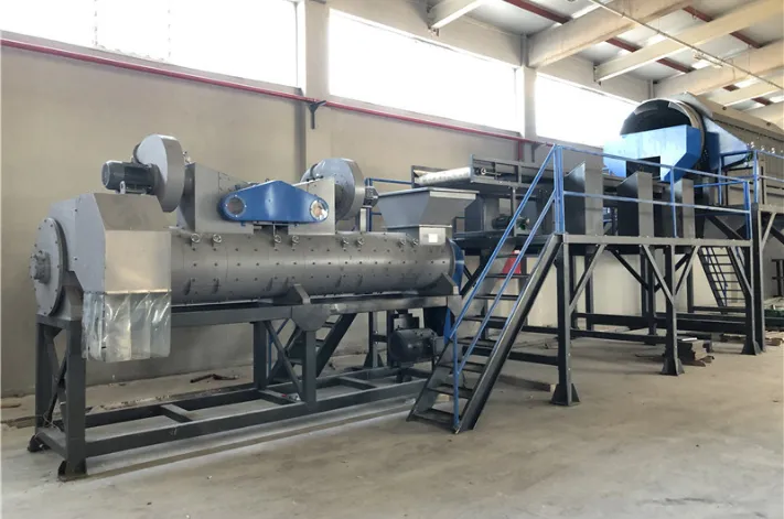 PP/PET/HDPE plastic bottle label remover/removing machine