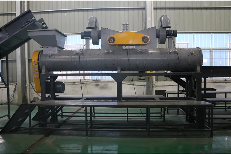 PP/PET/HDPE plastic bottle label remover/removing machine