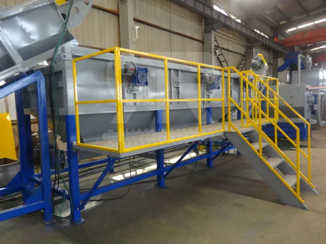 Retech Waste Plastic PP PE HDPE Bottle and Barrel Recycling Crushing Washing Machine