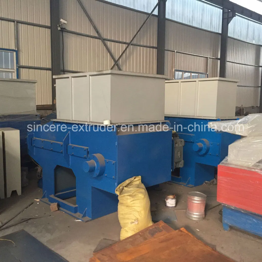 Single Shaft Shredder, HDPE Pipe Shredder, Plastic Film Shredder