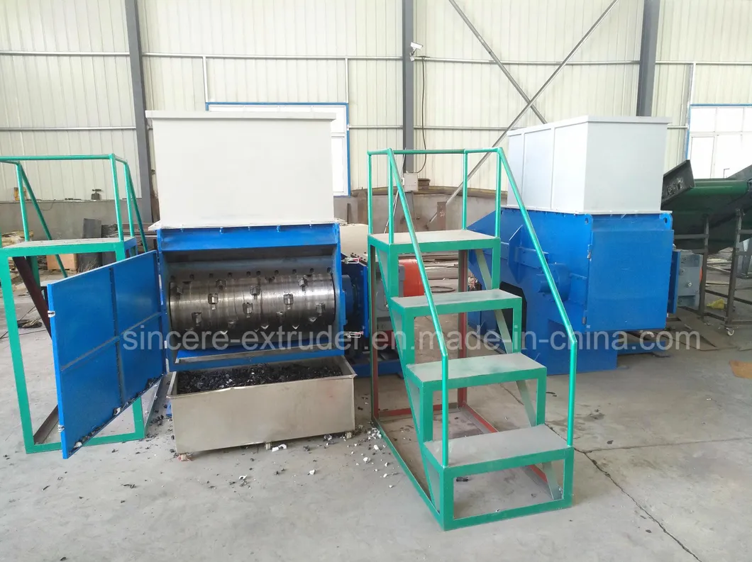 Single Shaft Shredder, HDPE Pipe Shredder, Plastic Film Shredder