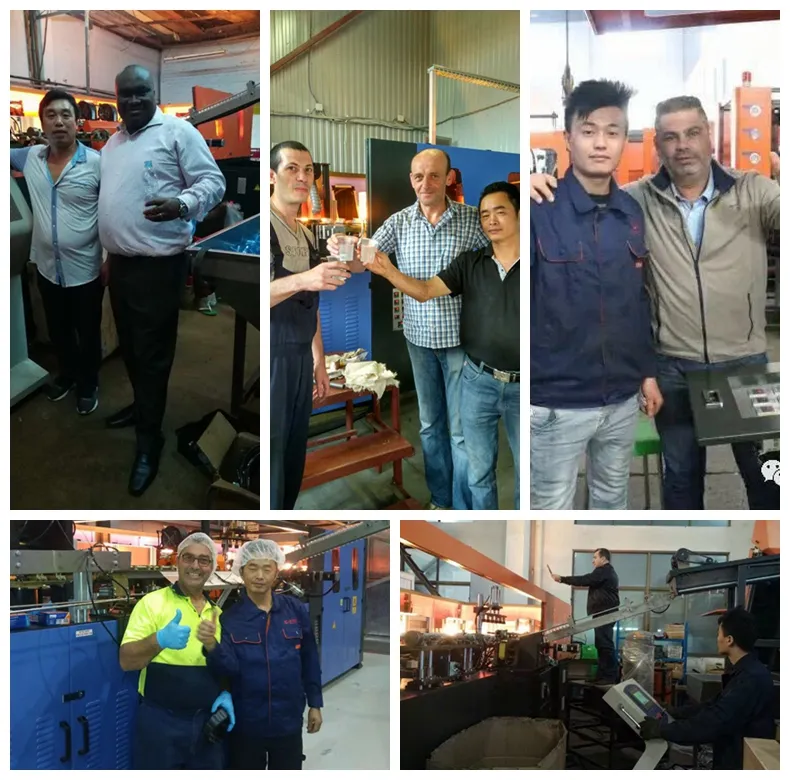 Small Tank Manufacturing 12000bph Pet Blow Moulding Machine