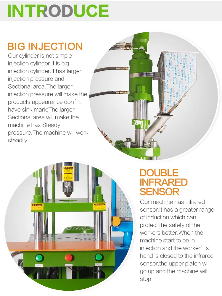 Supper Quality Injection Moulding Machines Make PVC Products