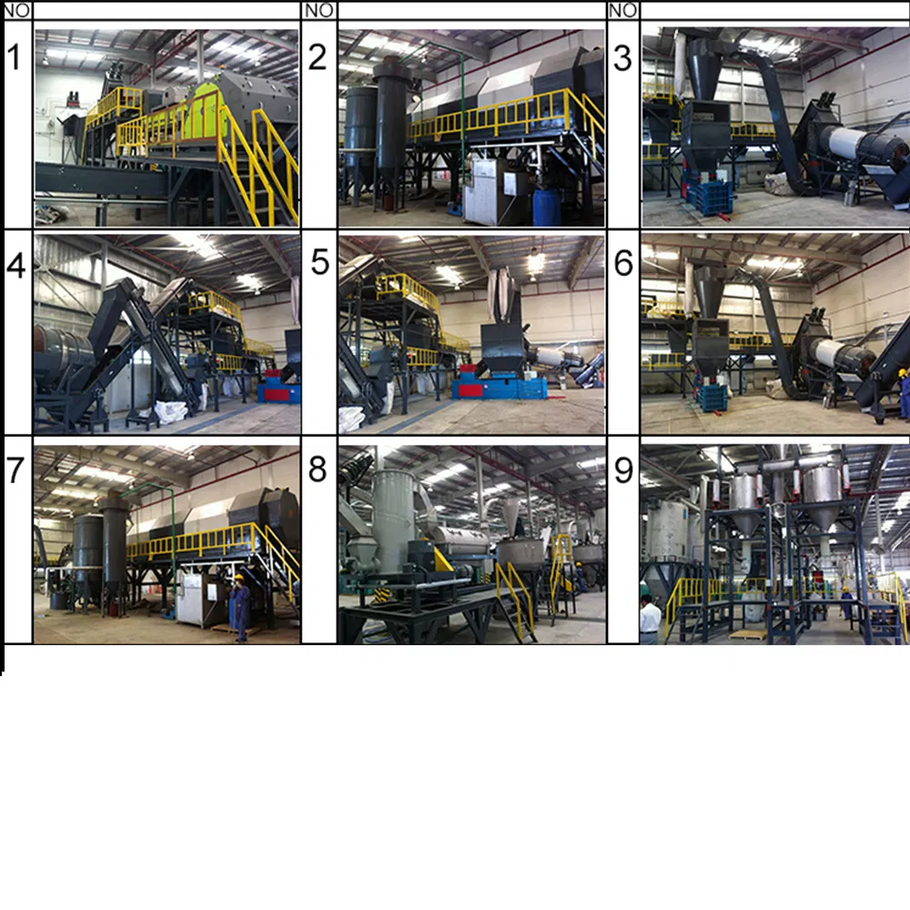 TL5000 PET Flakes Cleaning Recycling Line