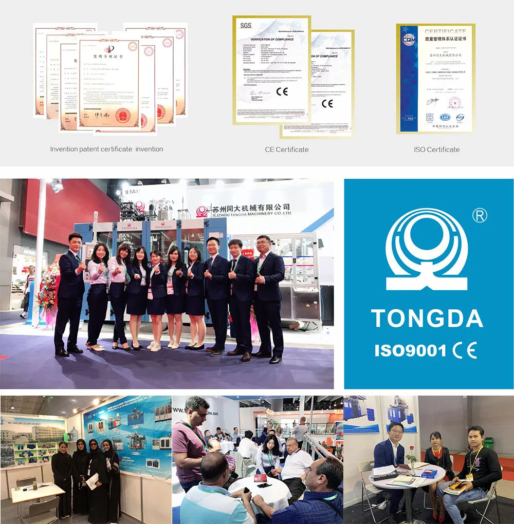 Tongda Htsll-12L Double Station HDPE Blow Molding Machine