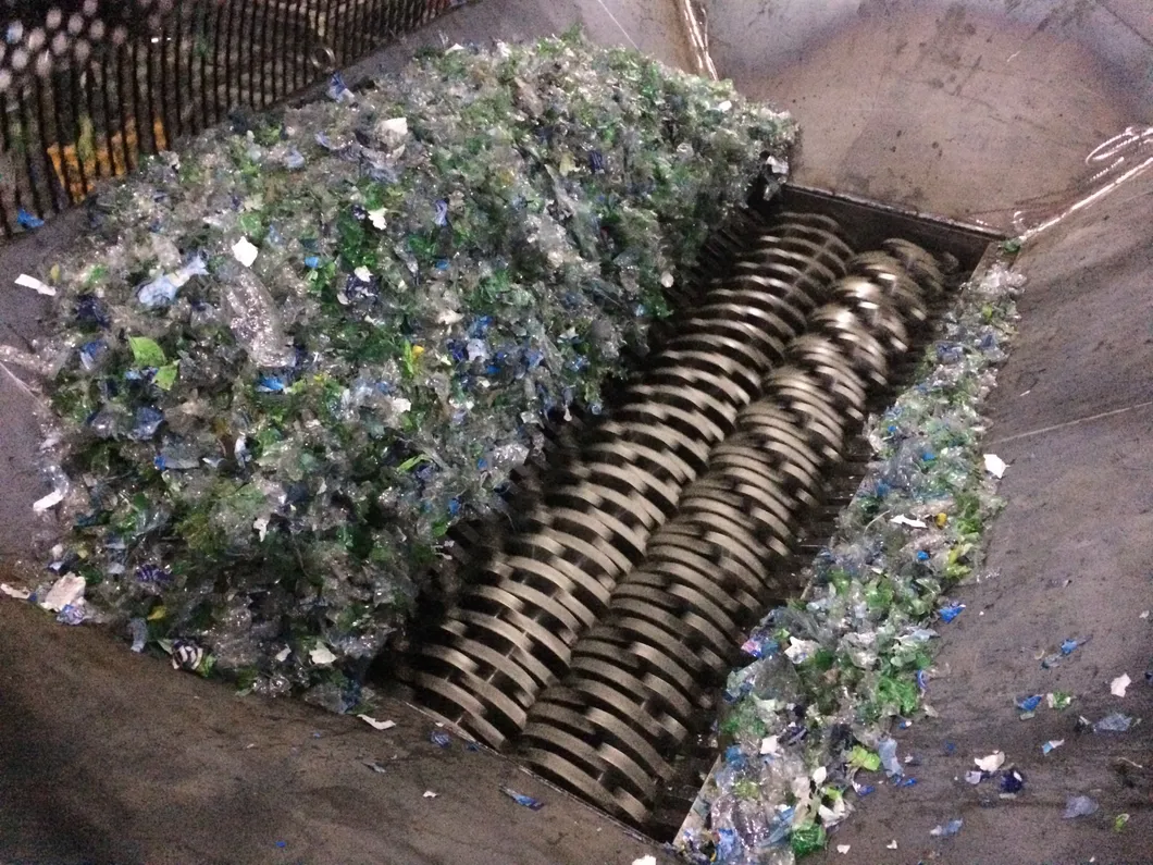 Waste Drum PET Bottle Shredder Machine