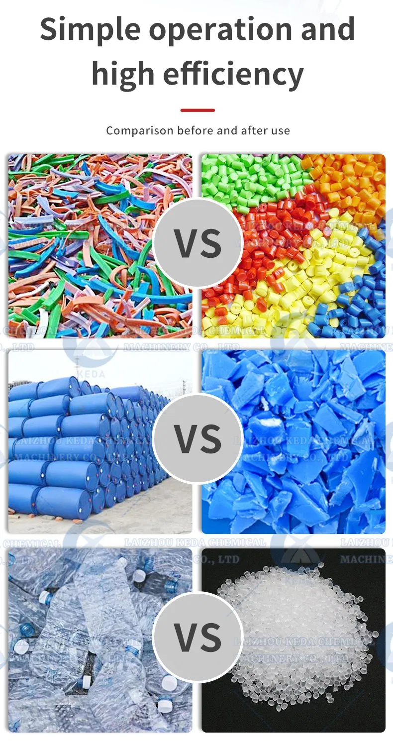 Plastic Bottle Film Recycling Line Packing Plastic Film PP Pet LDPE HDPE Recycling Machine