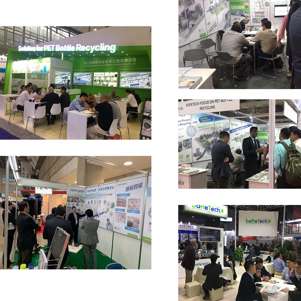 Zig Zag for PET Bottle Recycling System